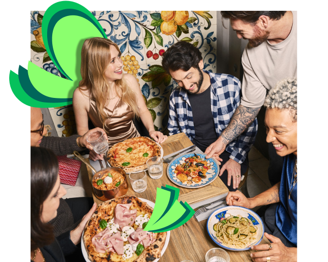 TheFork-bild av en grupp vänner